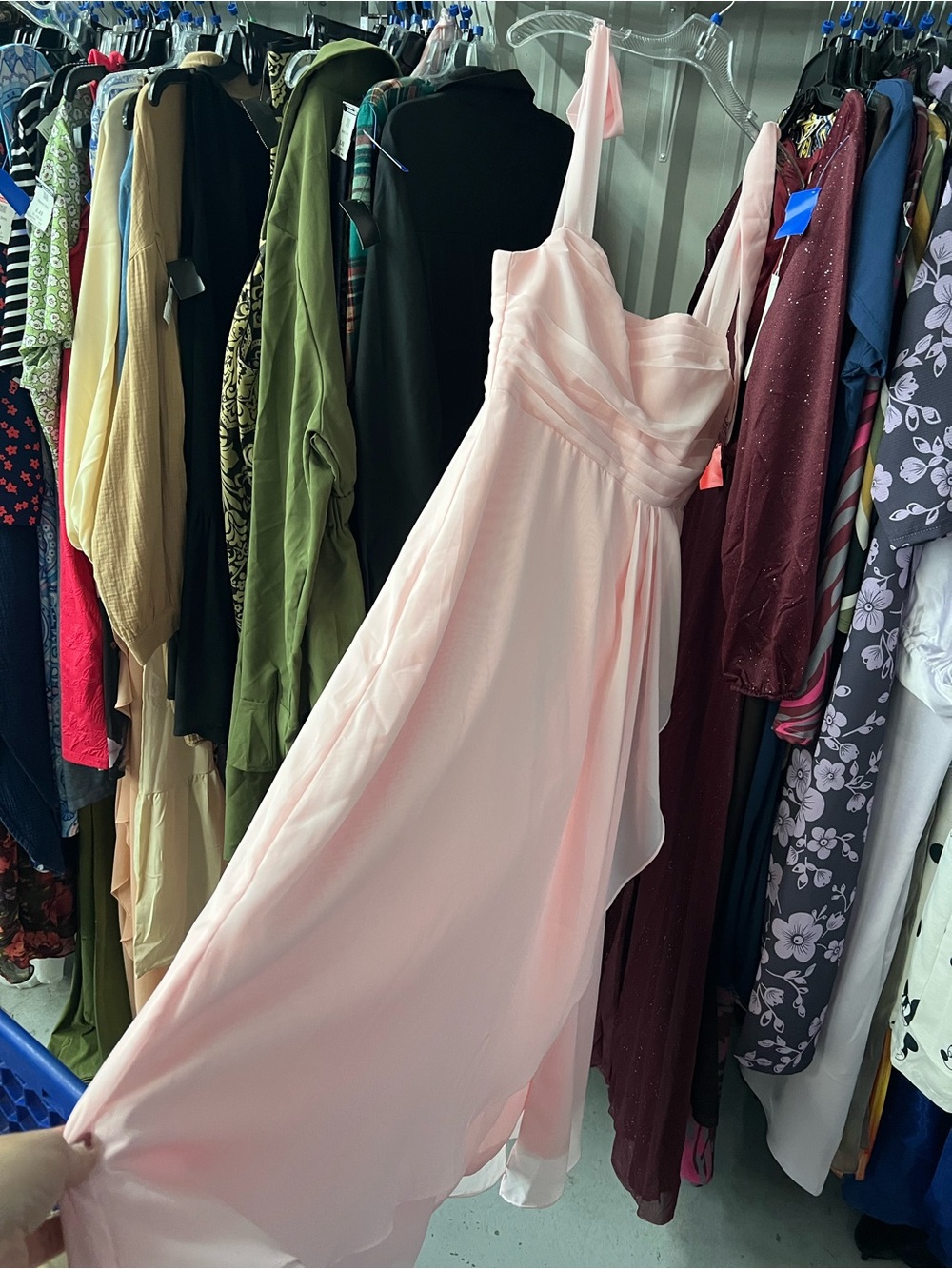 Elegant Pink Evening Dress